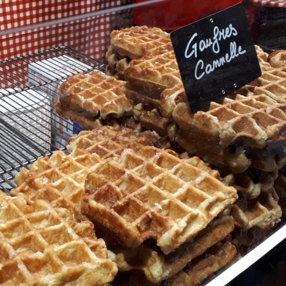 Liege waffles - delicious!