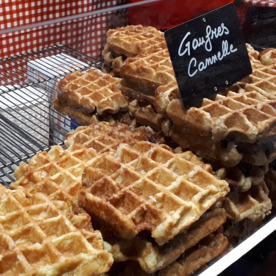 Liege waffles - delicious!