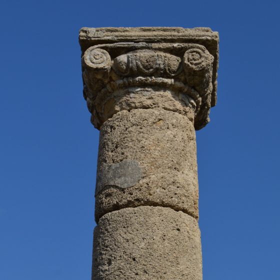 Baelo Claudia Roman Ruins Column