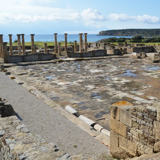 Baelo Claudia Roman Forum part restored