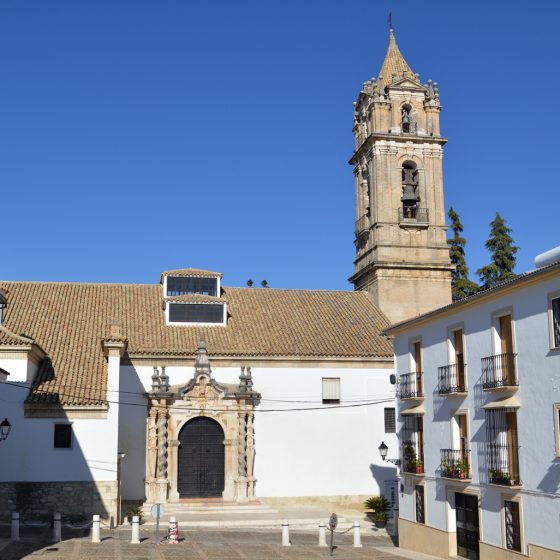 Cabra - Church overlooking a picturesque square