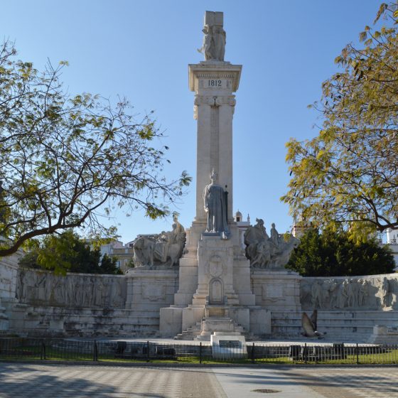 Cadiz city centre war memorial