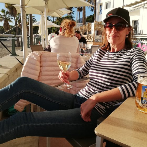 Estepona - Relaxing in the early evening sun
