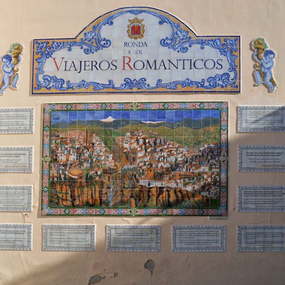 Ronda - Romantic tiles in the old town