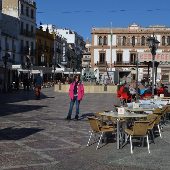 Ronda - Marcella in the Plazza Socorro