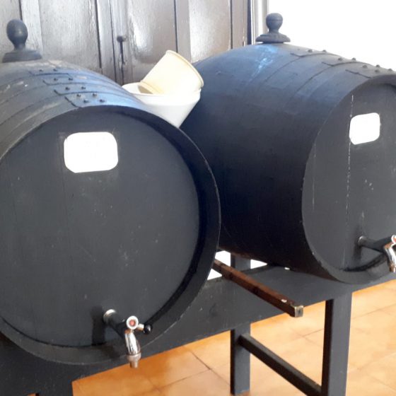 Cabra - wine barrels