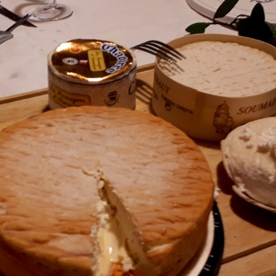 The cheese course.