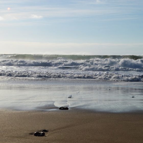 Algarve West - Crashing waves Amada Beach