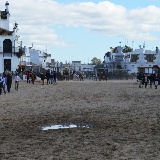 Mayhem and sand at El Rocio