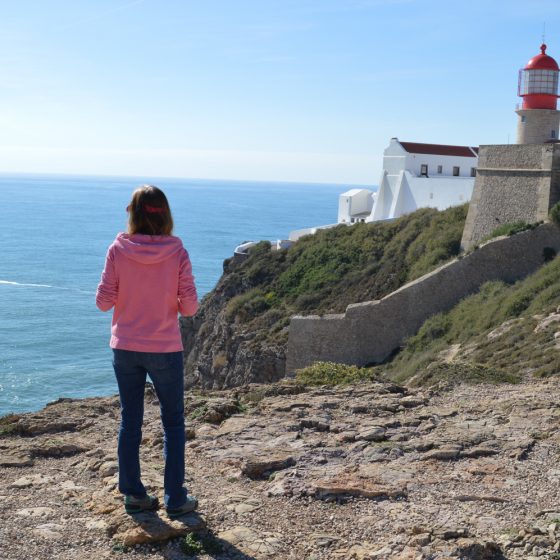 Cabo de Sao Vincente - Lighthouse at the western most tip of Mainland Europe