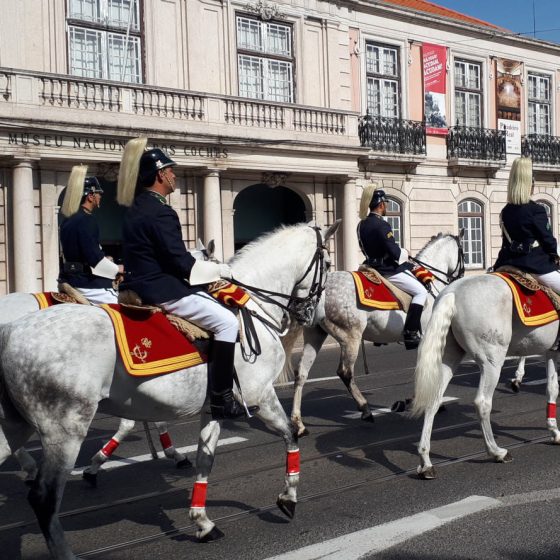 Lisbon - Changing the guard Palacio Belem