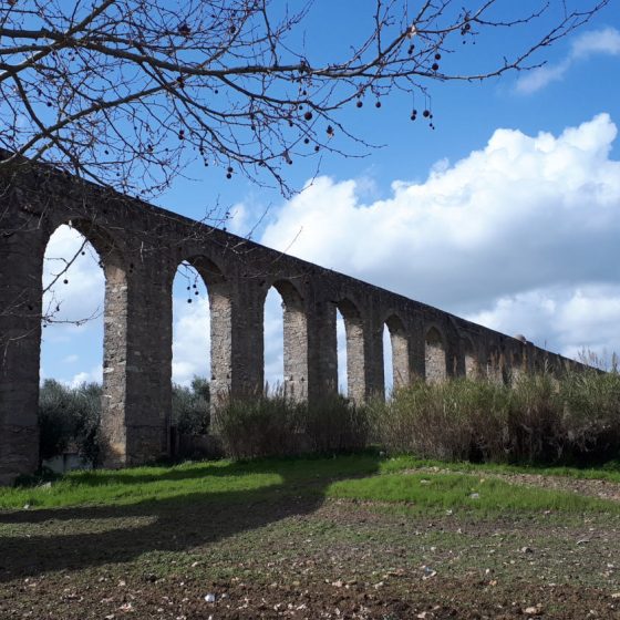 The aqueduct at Evora