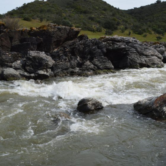 Guadina River rapids