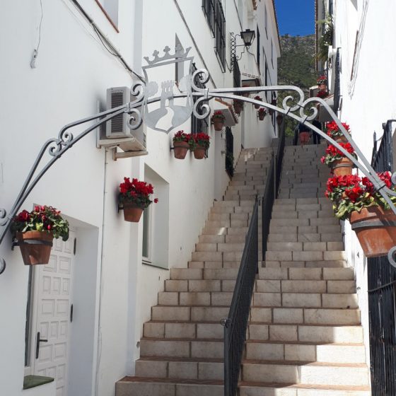 Steps in Mijas Pueblo