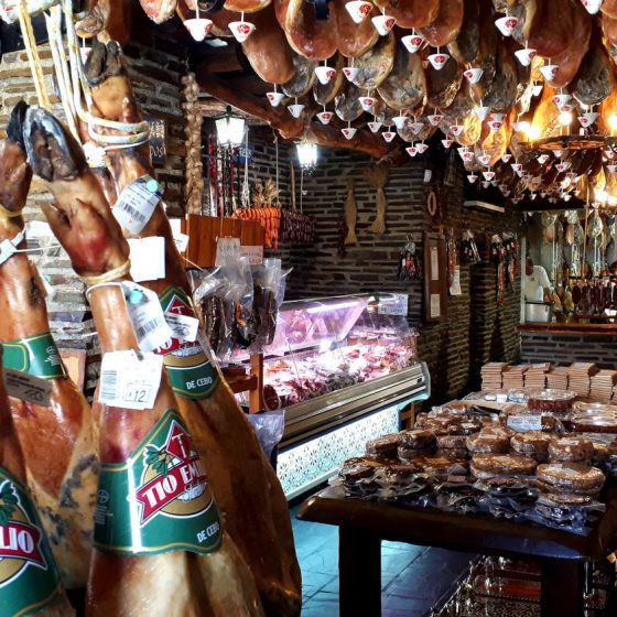 Ham in Trevelez