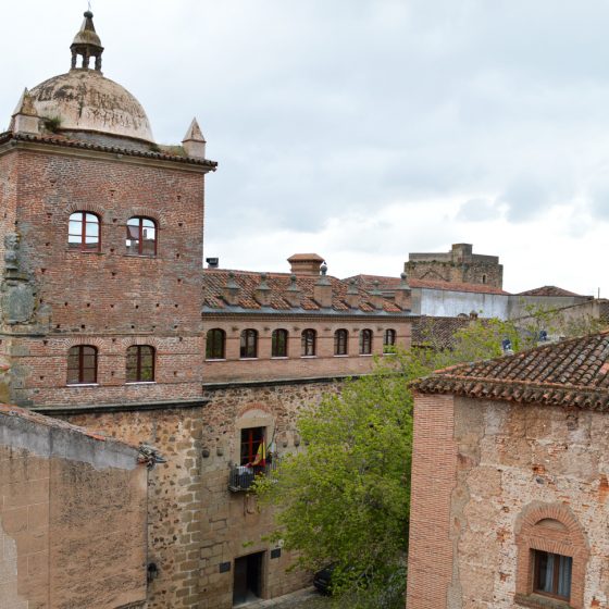 Cacares - view from gate Tower