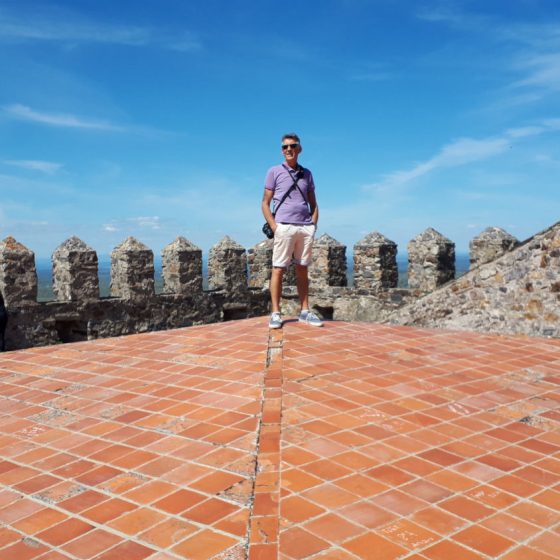 King of the castelo roof