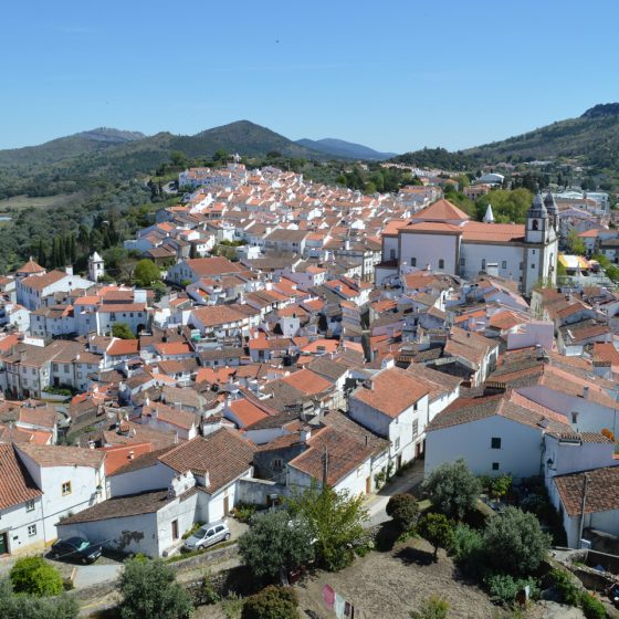 Castelo de Vide viewed from Castelo