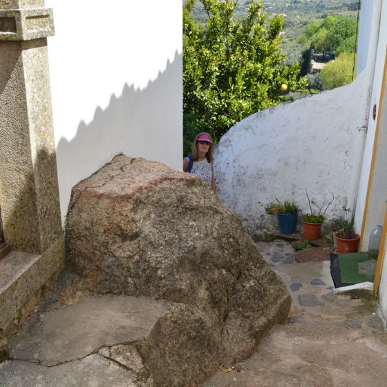 Castelo de Vide - Marcella in the Jewish Quarter