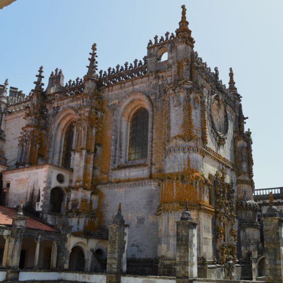 The Manueline chapel at the Convento Cristo