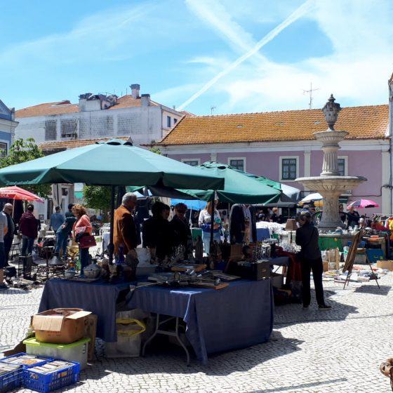 Candy coloured paintwork and the busy street market