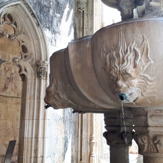 Batalha Monastery fountain