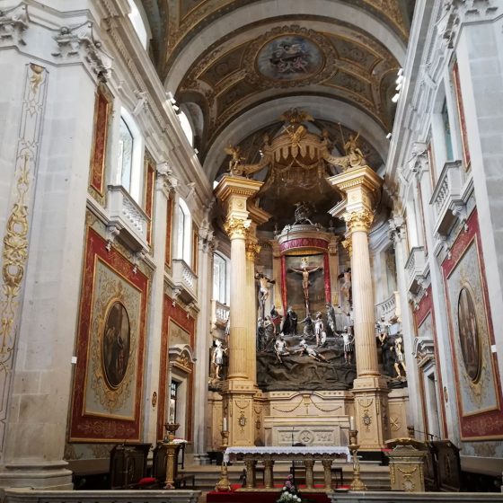 Braga - Bom Jesus do Monte - Church interior