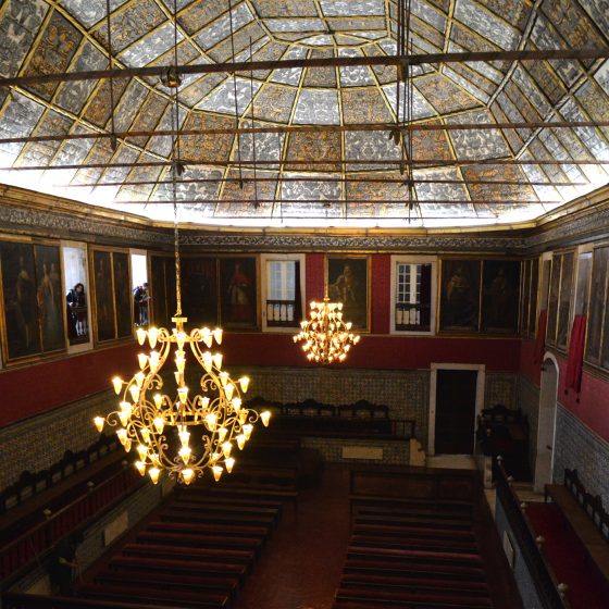 Coimbra University - Royal Palace cermonial hall
