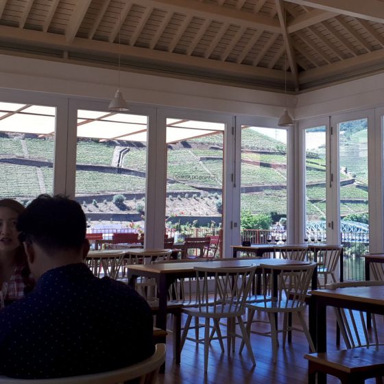 Tasting room at Quinta-do-BomFim