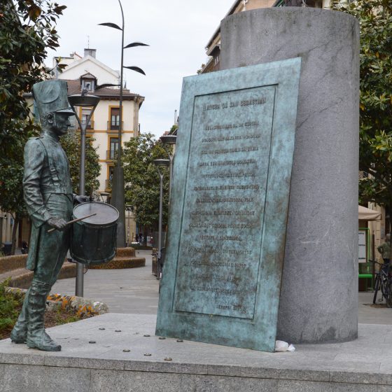 San Sebastian - Memorial Statue