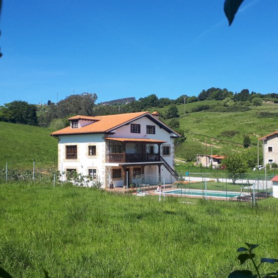 Typical house on the town's outskirts