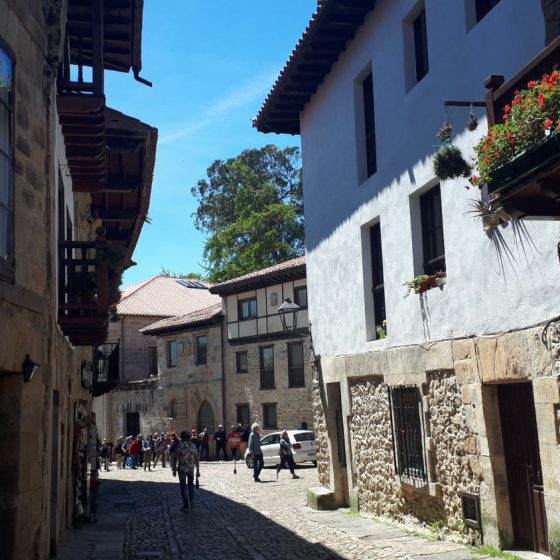 The immaculate streets of Santilla del Mar