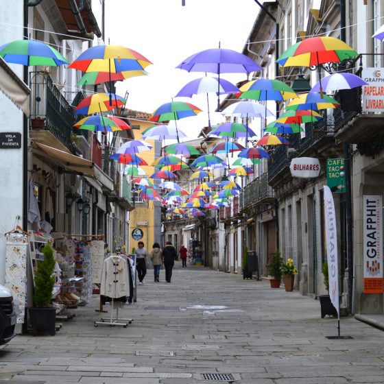 Viana do Castelo - Umbrella street