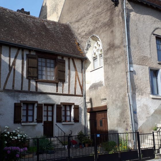 Montresor's Half-timbered houses can be seen throughout the village