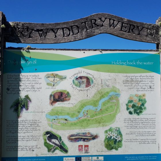 Tryweryn information board