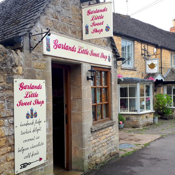 The old sweet shop, stacked full of old fashioned sweets.