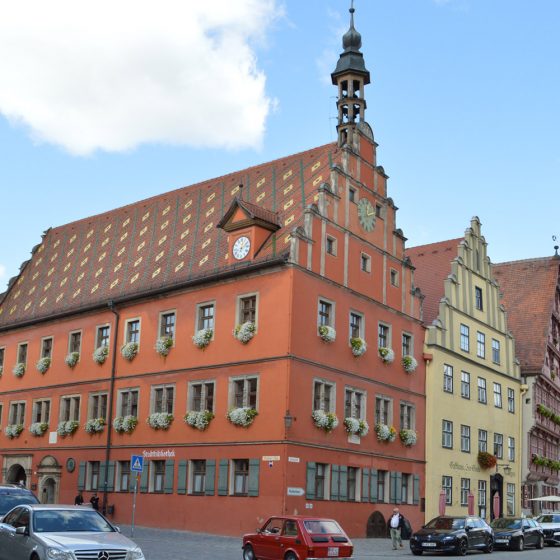 Typical town centre building at Dinkelsbuhl