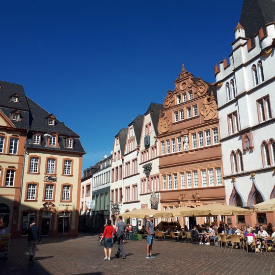 Trier grand old town square
