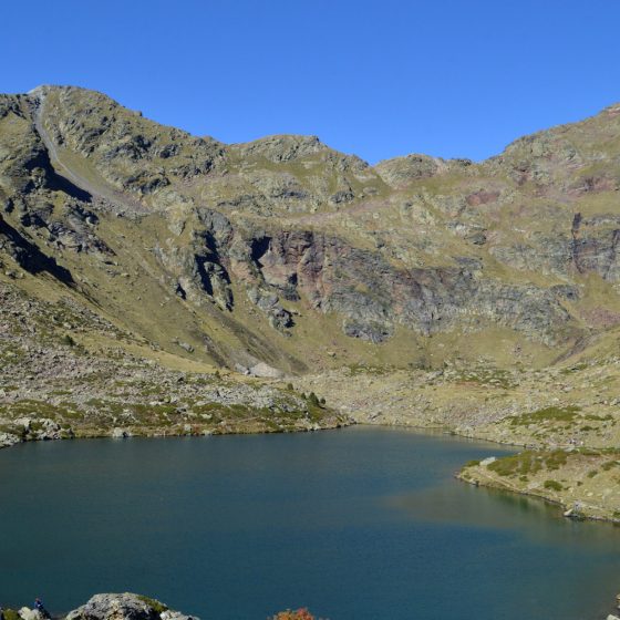 Andorra - the largest of the 3 lakes