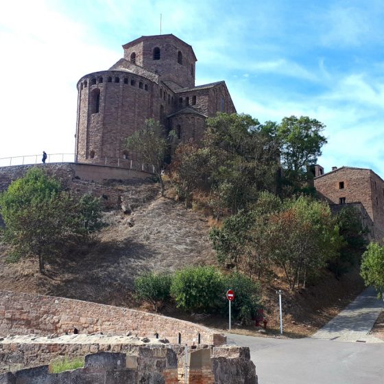 Part of Cardona Castle, now a posh Parador hotel