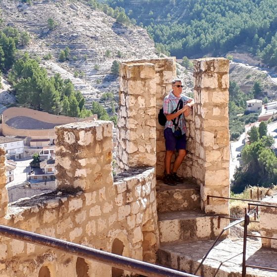 King of the castle in Alcala del Jucar