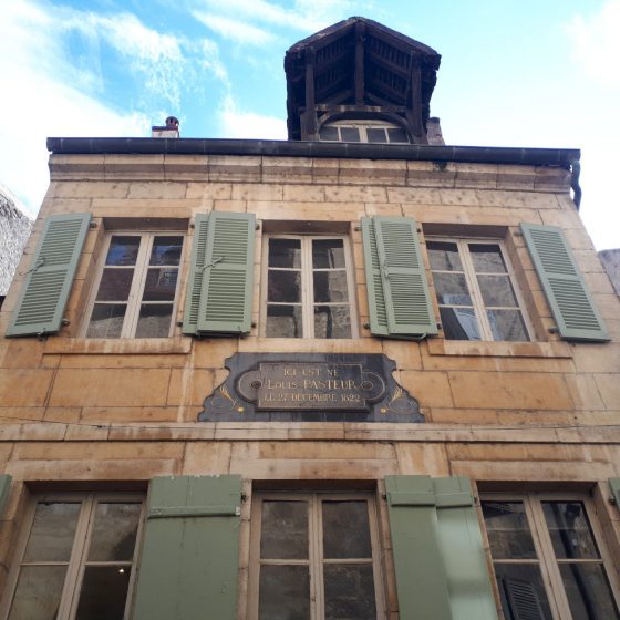 The house where Louis Pasteur spent his early life