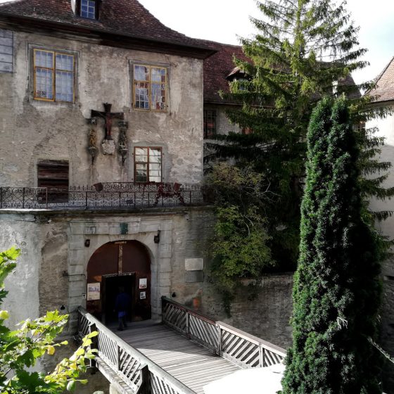 Meersburg old castle upper town