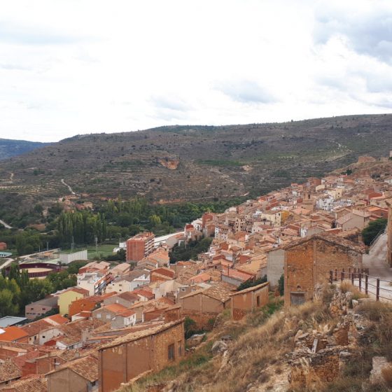 Ademuz in its hillside setting