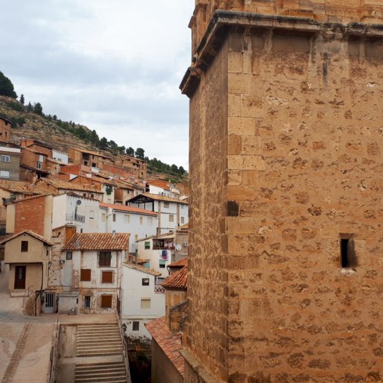 The old town of Ademuz