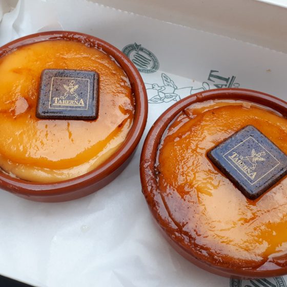 Pamplona treat, creme-caramel