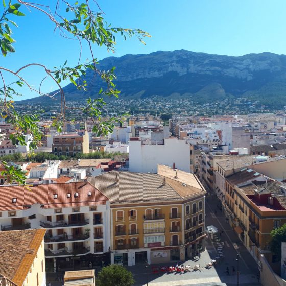 Views from Denia castle