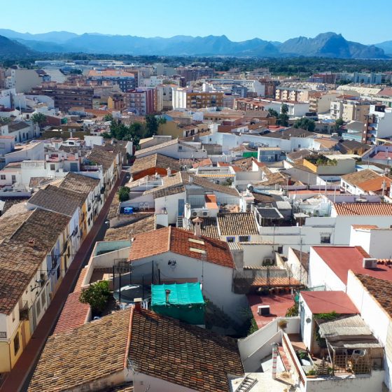 Views from Denia castle