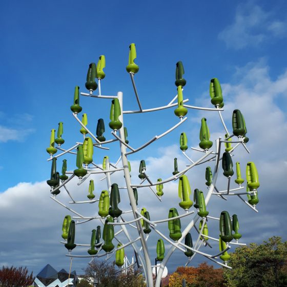 Futuroscope's battery charging area