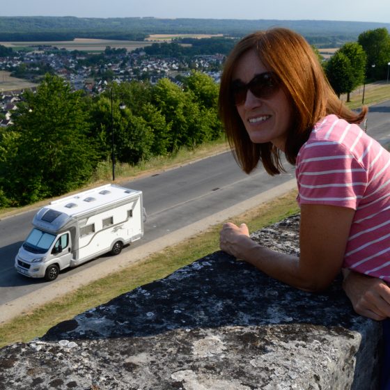 Buzz parked at Laon on our first night